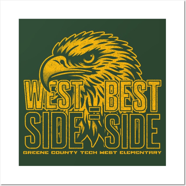 West Side = Best Side Wall Art by rt-shirts